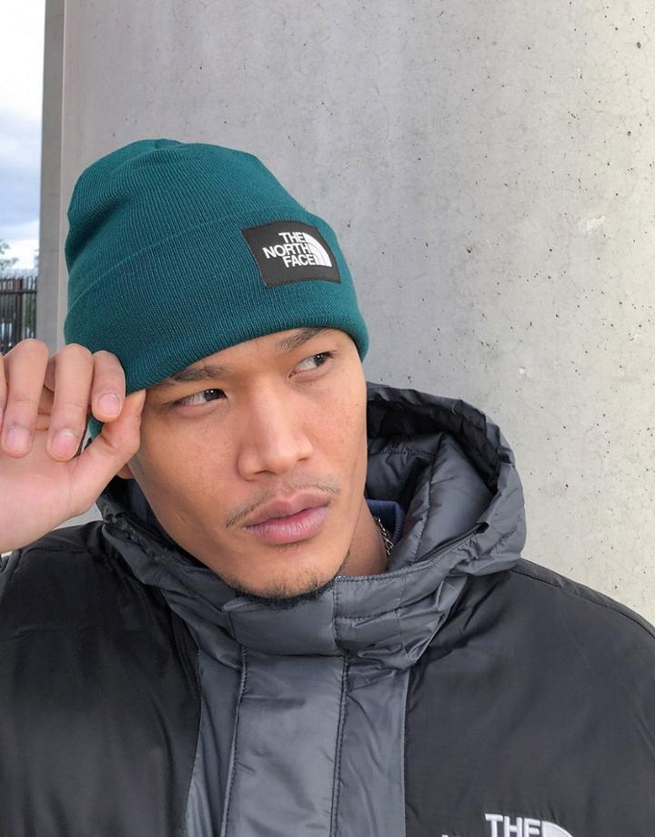 The North Face Dock Worker Recycled Beanie In Green