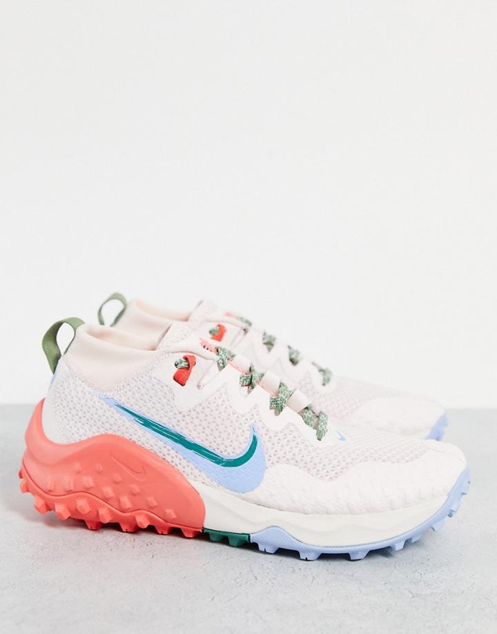 Nike Running Wildhorse Trail 2 Sneakers In Pink