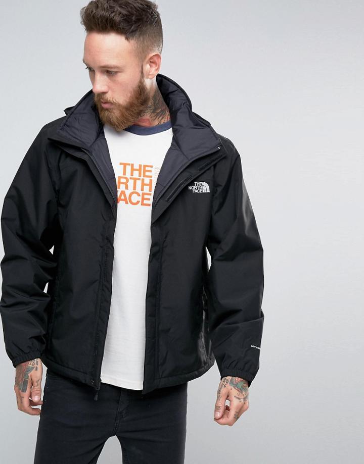 The North Face Resolve Insulated Jacket In Black - Black