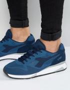 Diadora V7000 Weave Sneakers - Navy