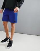 Asos 4505 Shorts In 4 Way Stretch Jersey - Blue