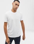 Ted Baker T-shirt With Chest Logo In White - White