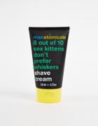Anatomicals 8 Out Of 10 Sex Kittens Don't Prefer Whiskers Shave Cream - Black