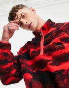 Adidas Originals Polar Fleece In Red
