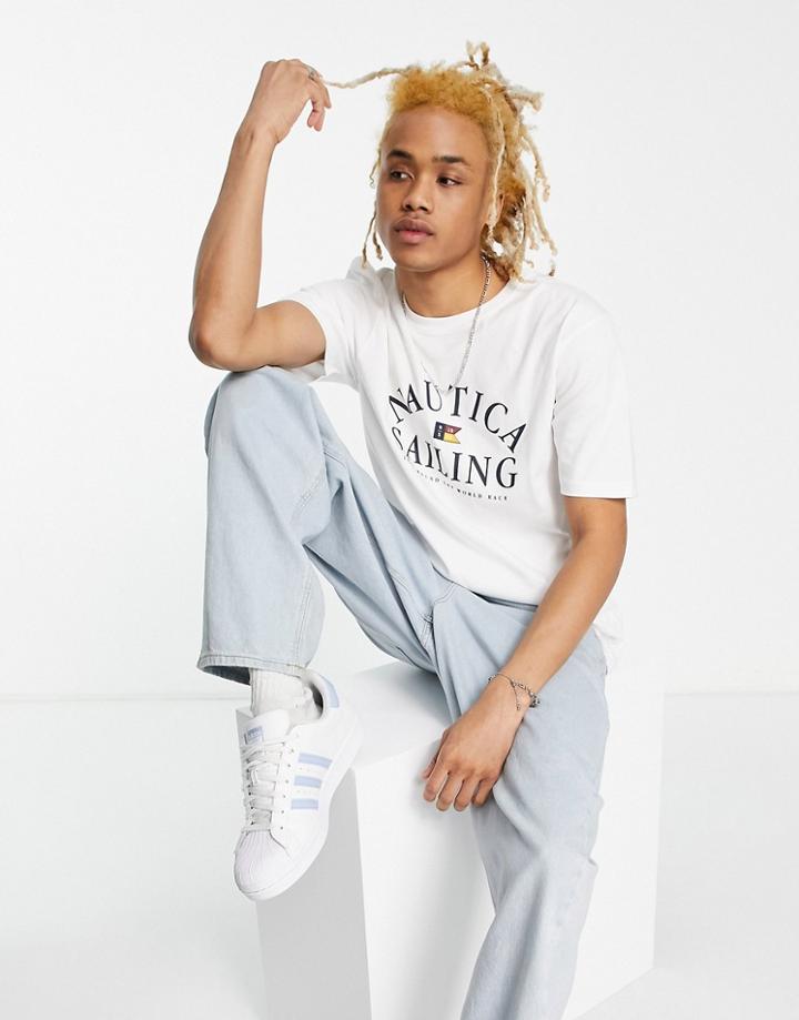 Nautica Archive Salerno T-shirt In White