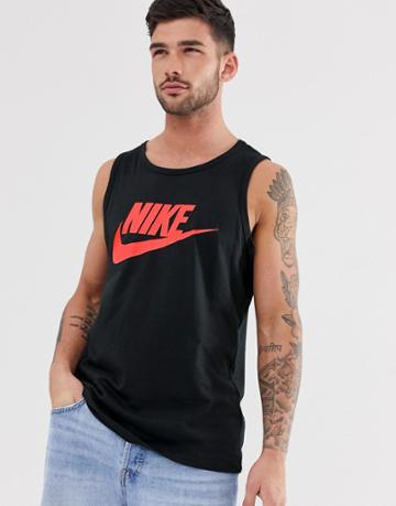 Nike Futura Logo Tank Black