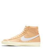 Nike Blazer 77 Mid Sneakers In Biscuit-white