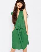 Selected Miva Sleeveless Dress - Myrtle