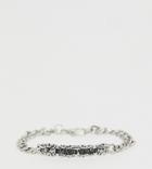 Reclaimed Vintage Inspired Chain Bracelet With Reclaimed Vintage Id Tag In Silver Exclusive To Asos - Silver