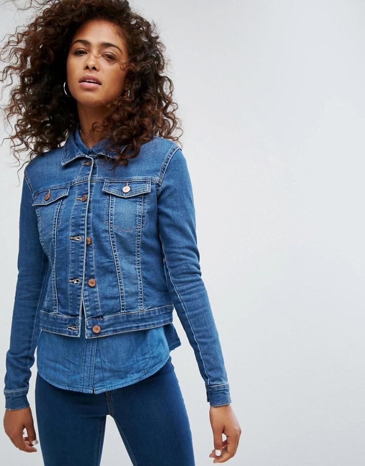 Noisy May Denim Jacket - Blue