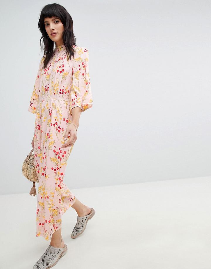 Vero Moda Floral Jumpsuit - Multi