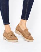 Asos Marco Suede Loafers - Beige