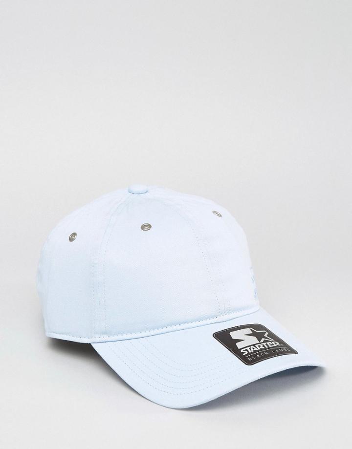 Starter Baseball Cap Pitcher Black Label In Blue - Blue