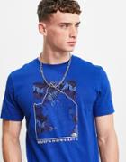The North Face Dna Proud Graphic T-shirt In Blue-blues