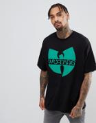 Asos Wu Tang Clan Oversized Band T-shirt - Black