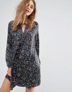 Boss Orange By Hugo Boss Effei Ditsy Print Smock Dress - Multi