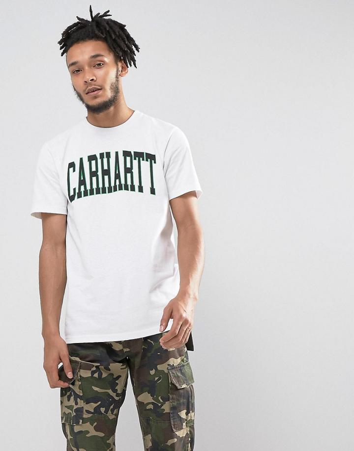 Carhartt Wip Division Regular Fit T-shirt - White