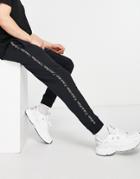 Calvin Klein Performance Taping Sweatpants In Black