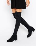 Vagabond Daisy Over The Knee Boots - Black