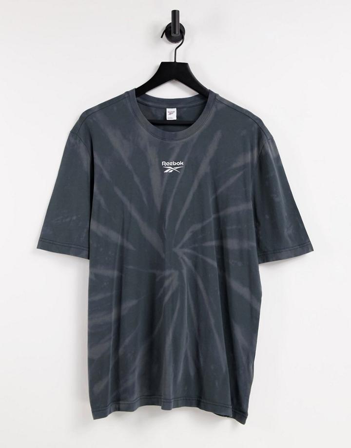 Reebok Classics Tie Dye T-shirt In Black