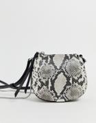 Allsaints Mini Snake Cross Body-black