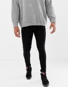 Only & Sons Super Skinny Fit Jeans In Black