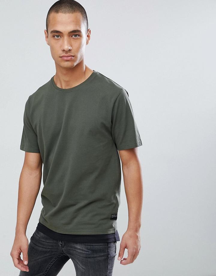 Only And Sons Longy T-shirt - Blue