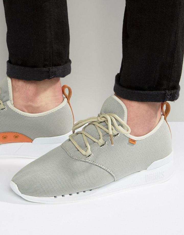 Djinns Moc Lau Perfo Sneakers In Gray - Gray