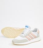 Adidas Originals I-5923 Sneakers In White And Pink - Pink