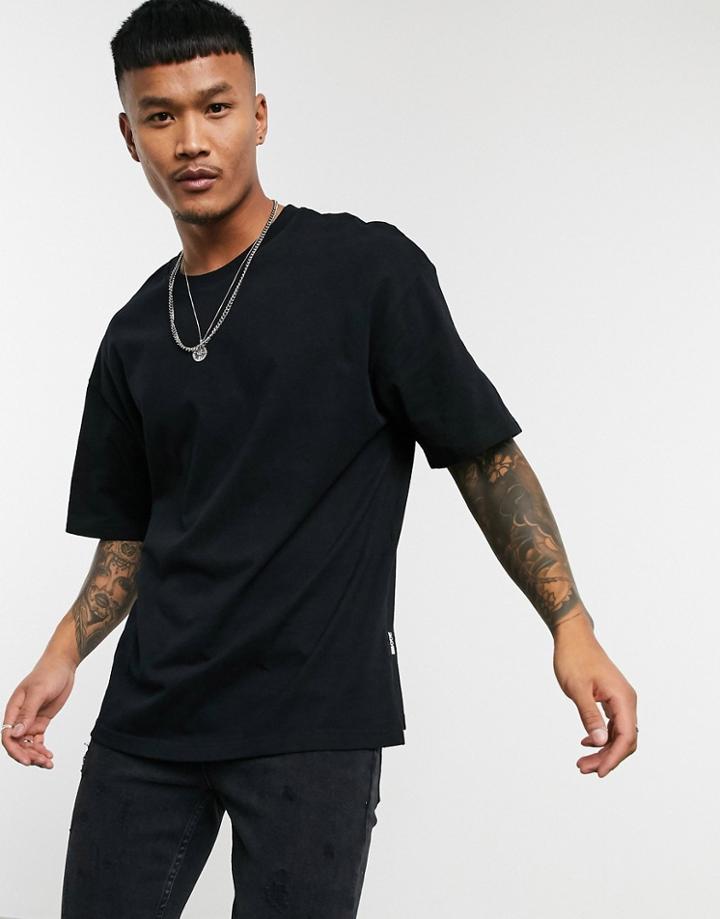 Bershka Join Life Oversized T-shirt Black