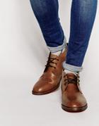 Hudson London Houghton Leather Chukka Boots - Brown