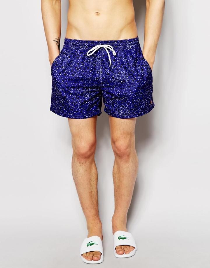 Farah Rufus Polkadot Swim Shorts - Blue
