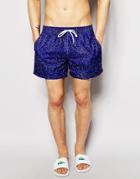 Farah Rufus Polkadot Swim Shorts - Blue