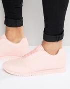 Asos Sneakers In Pink Nylon - Pink