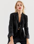 French Connection Tallulah Wool Blend Two-piece Blazer-black