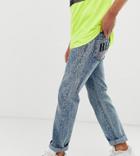Reclaimed Vintage Jeans With Back Branding-gray