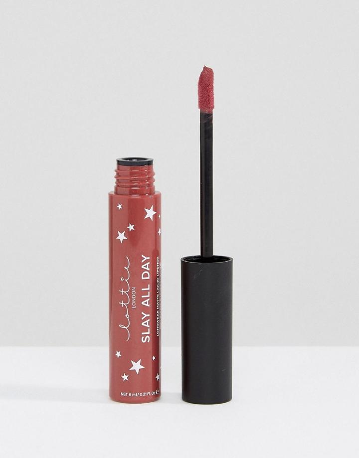 Lottie Slay All Day - Matte Lipstick - Brown