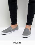 Original Penguin Wide Fit Mesh Sneakers In Gray - Gray