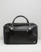 Fred Perry Carryall In Pique Black - Black