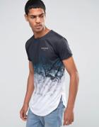 Illusive London T-shirt With Gradient Haze Print - Black