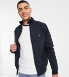 French Connection Tall Harrington Jacket In Navy