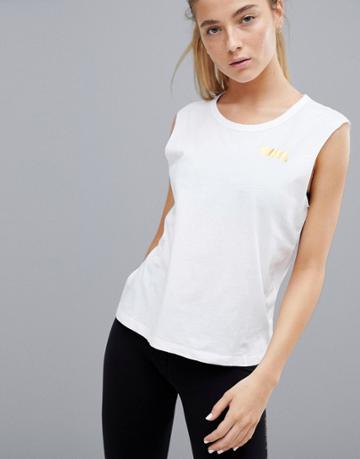 Only Play Gym Tank - White