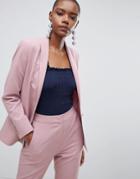 Asos Design Tailored Forever Blazer - Pink