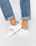 Truffle Stripe Sneakers - White