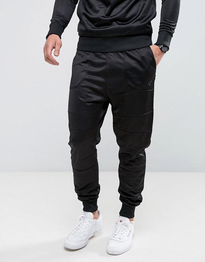 Voi Jeans Profile Slim Fit Joggers - Black