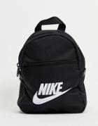 Nike Futura Mini Backpack In Black