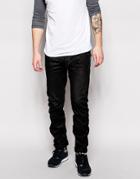 G-star Jeans Arc Zip 3d Slim Fit Medium Black Aged - Black