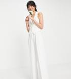 Y.a.s Exclusive Bridal Matching Wide Leg Pants In White