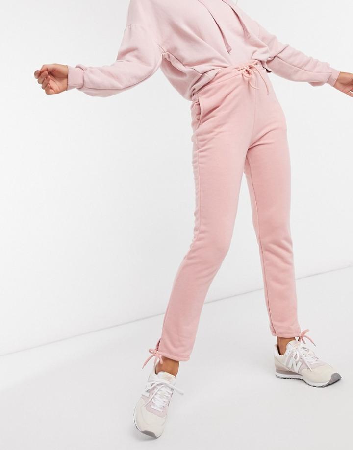 South Beach Slim Fit Sweatpants In Rose Pink