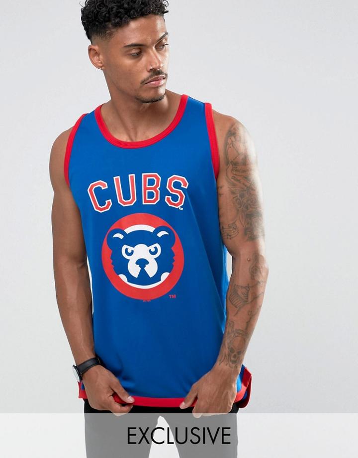 Majestic Cubs Mesh Tank - Blue